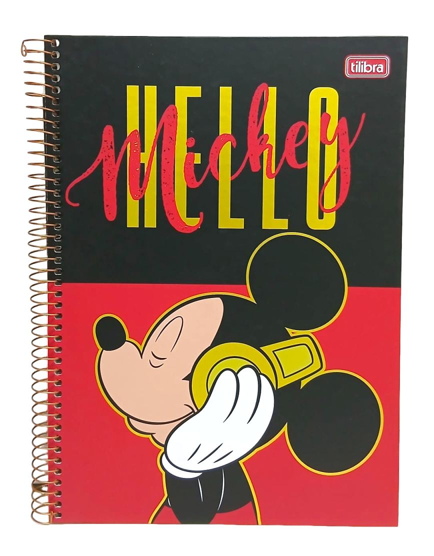 CADERNO 1X1 C.D. MICKEY